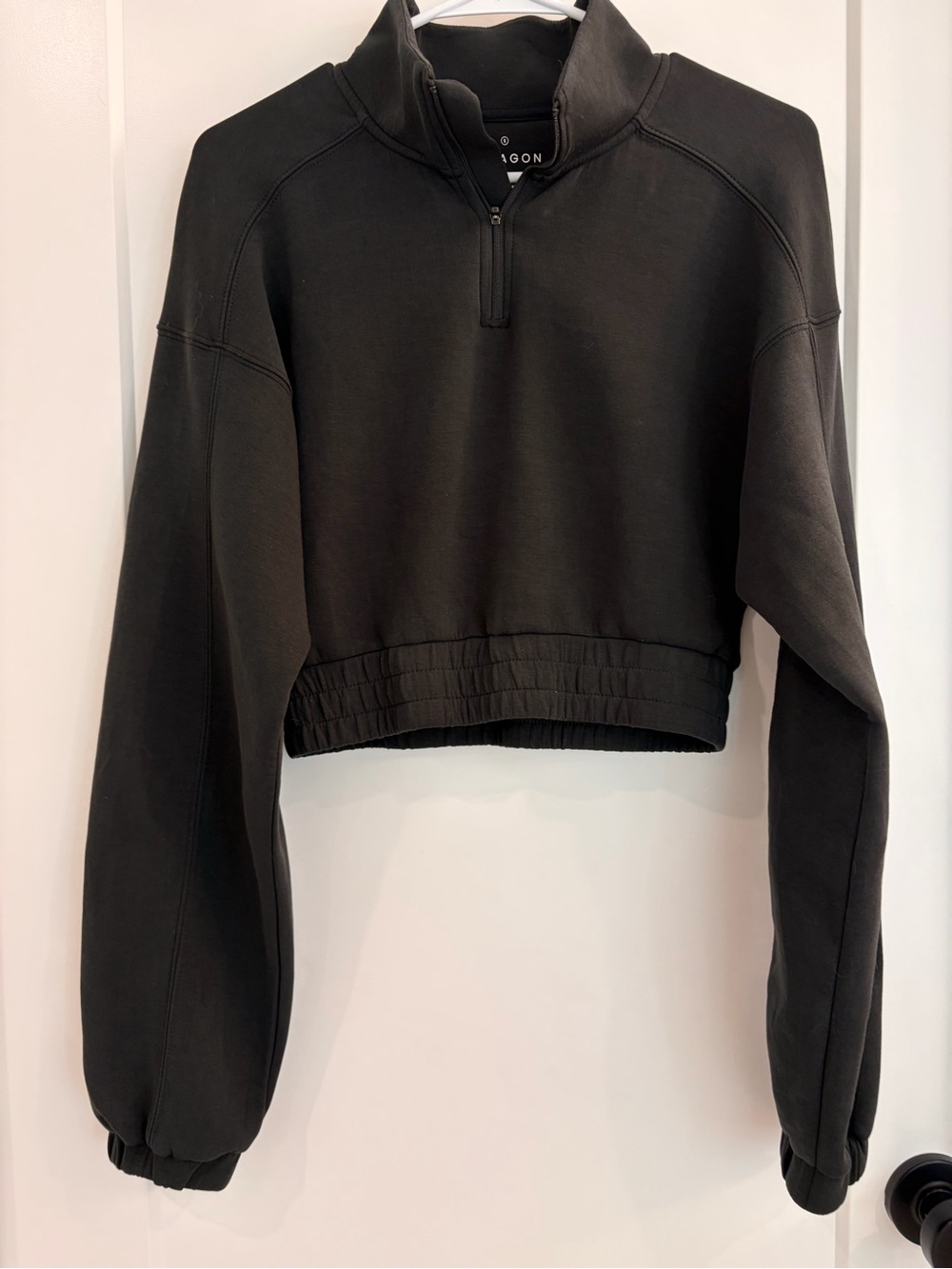 PARAGON Black Quarter-Zip Pullover Hoodie - Picture 3 of 5